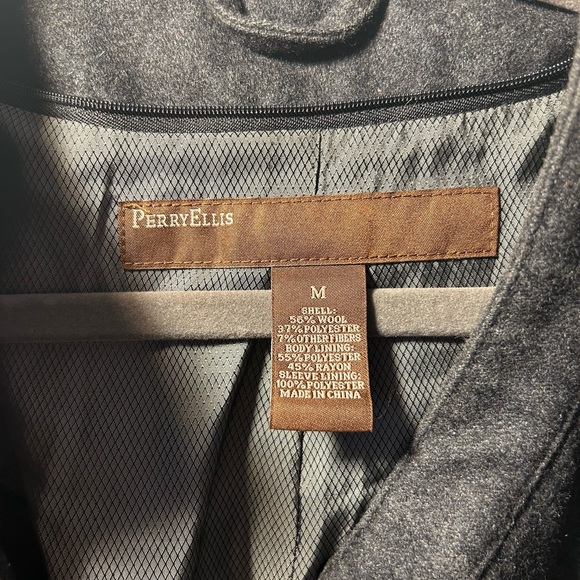 Wool-Blend Zip-Front Jacket - Picture 2 of 6